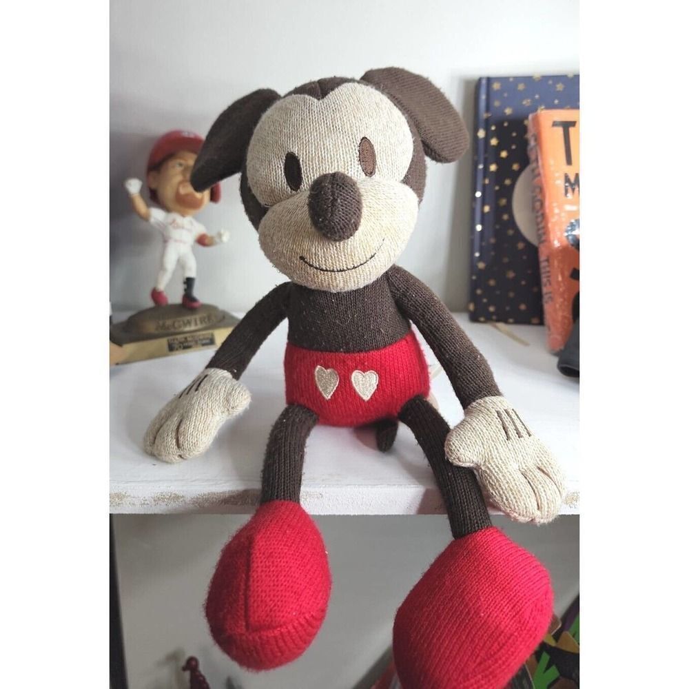 Hallmark Disney Sweetheart Mickey Mouse Plush Vintage Stuffed Animal